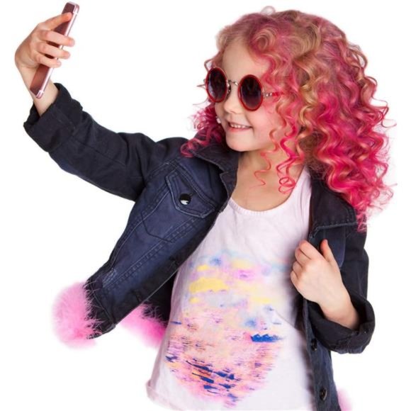 Hair Chalk for Girls Makeup Kit of 10 Temporary Colour Pens Gifts, Great Toy - Picture 5 of 6